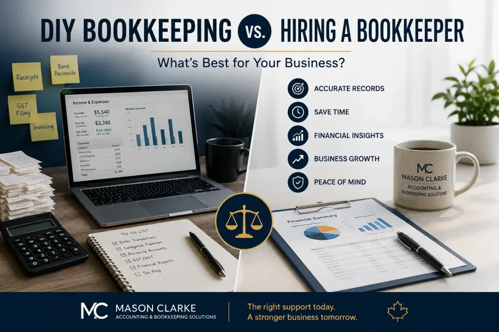 Hiring Bookkeeper vs Diy
